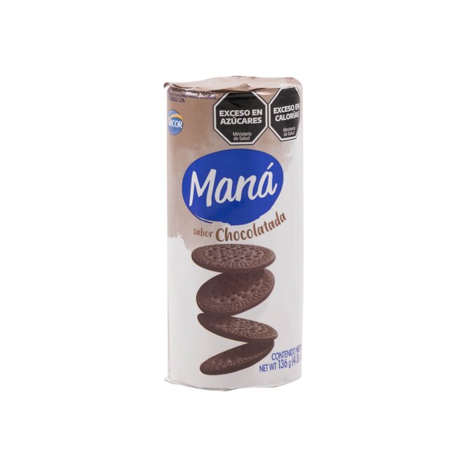 Galletitas sabor chocolatada Mana 136 gramos