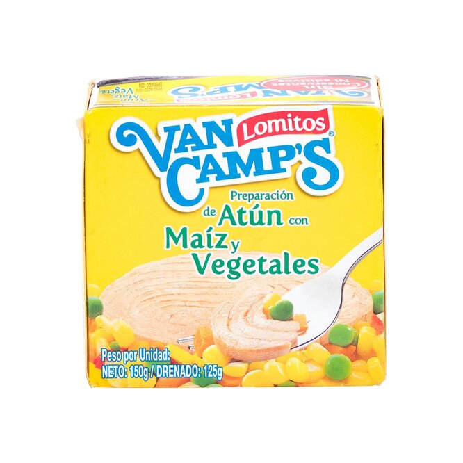 ATUN VAN CAMPS ENSALADA CMAIZVEG LAT 1