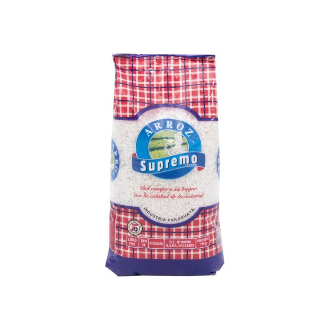 Arroz tipo 2 Supremo 1 kilo