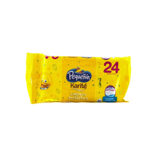 TOALLITAS HUMEDAS 24UN KARITE PEQUEÑIN P