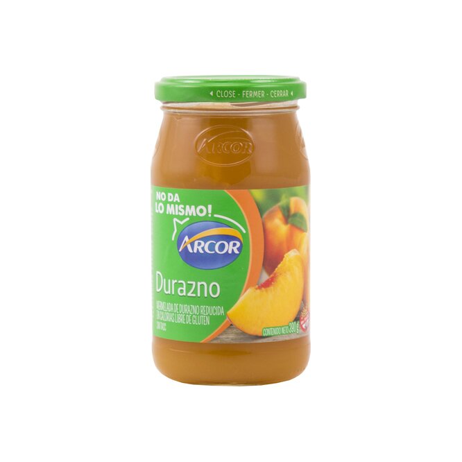 Mermelada de durazno light Arcor 390 gramos