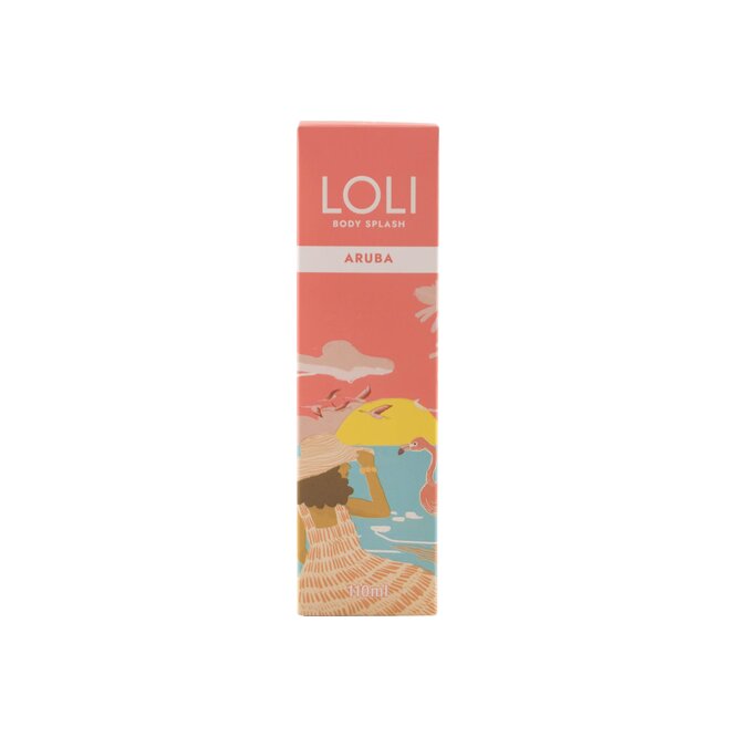 Colonia body splash aroma Aruba frasco Loli 110 ml