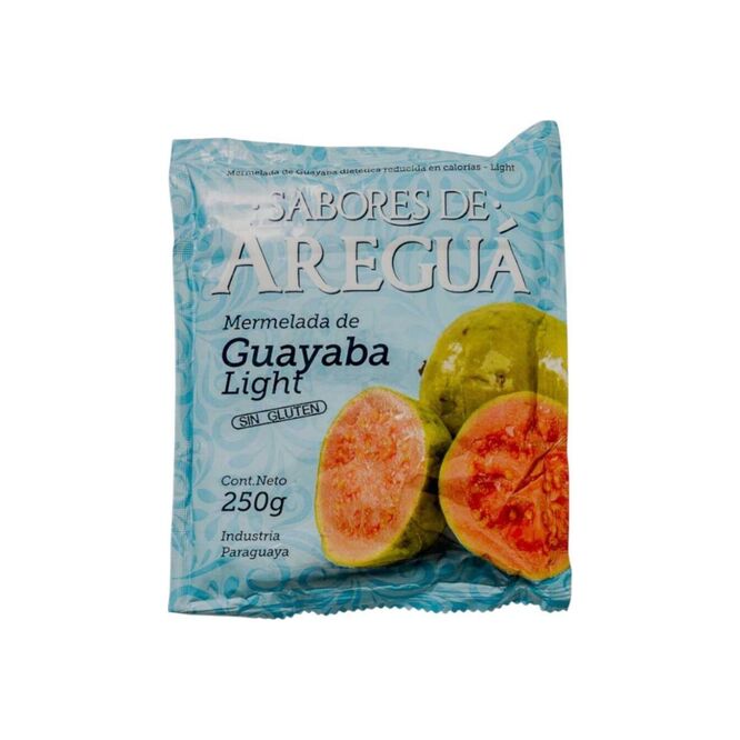 Mermelada de guayaba light sachet Areguá 250 gramos