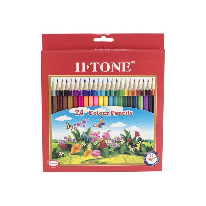 LAPICES DE COLORES 24UN LARG H TONE