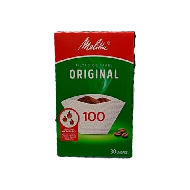 Filtro para café N/100 caja Melita 30 unidades