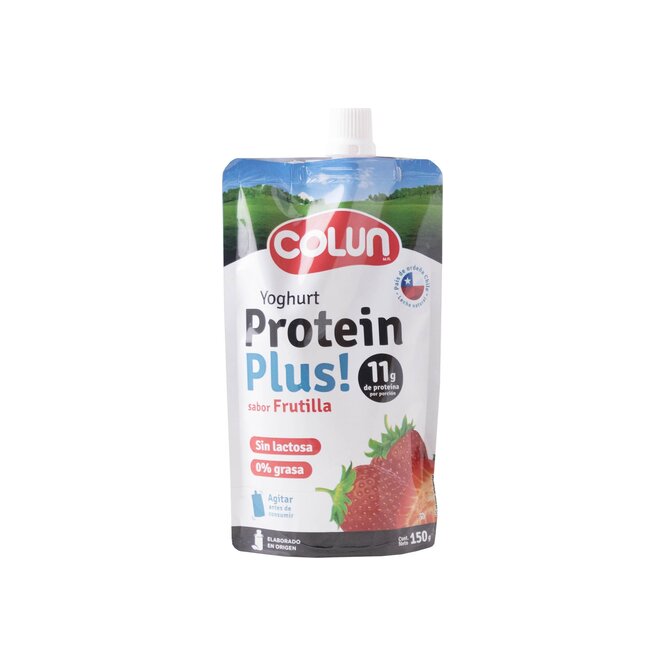 YOGHURT PROTEIN PLUS S/FRUT 150GR COLUN