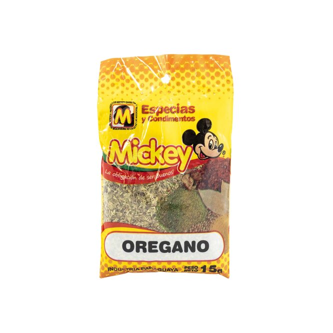 Orégano Mickey 15 gramos