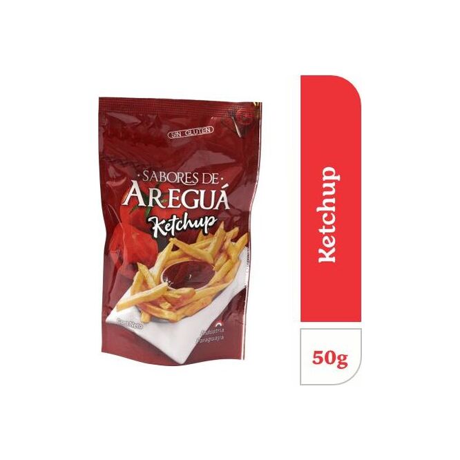 Ketchup doypack Sabores de Areguá 50 gramos