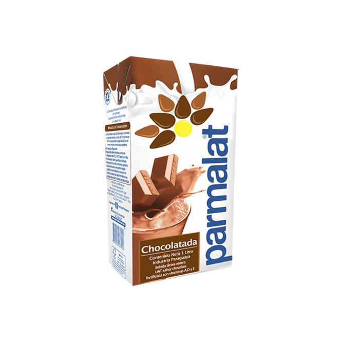 Leche chocolatada tetra Parmalat 1 litro