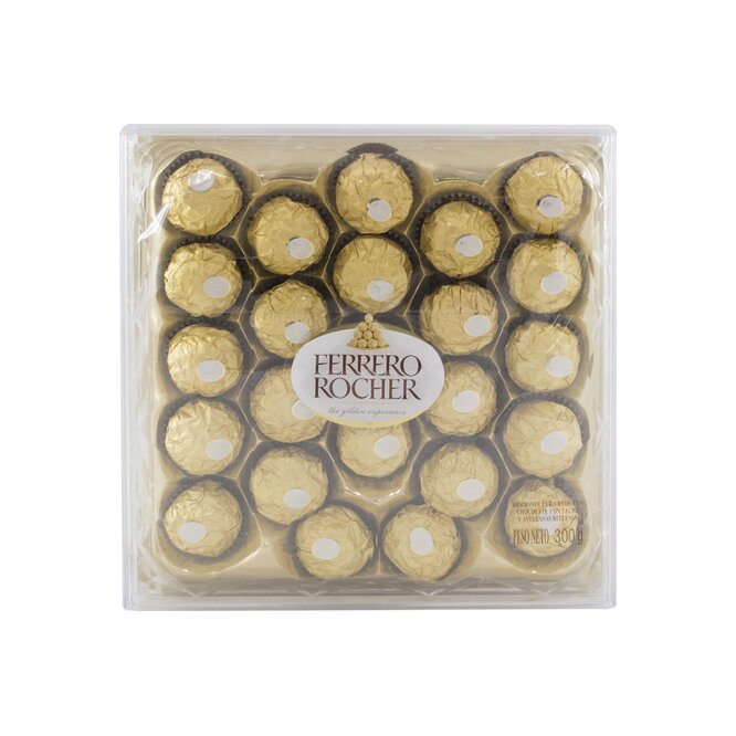 Bombón ferrero rocher Ferrero rocher 300 gramos