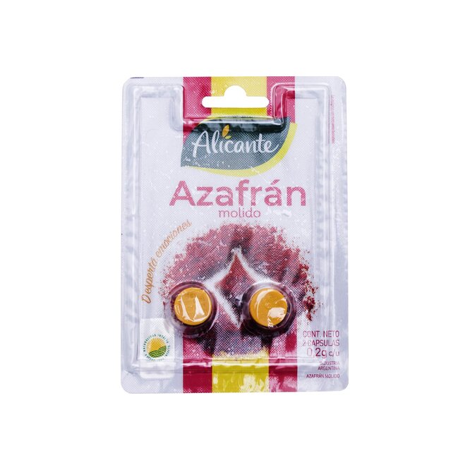 AZAFRAN MOLIDO EN CAPSULAS 2UN ALICANTE