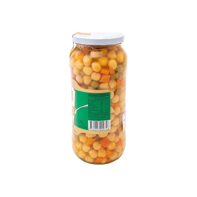 GARBANZOS CVEGETALES EMIGRANTE 570GR PO
