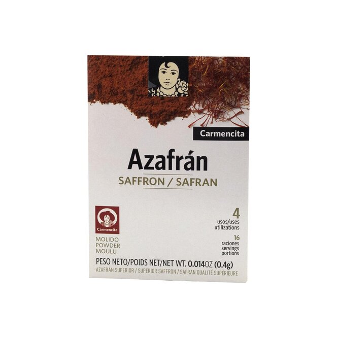 Azafrán molido en caja Carmencita Por Unidad
