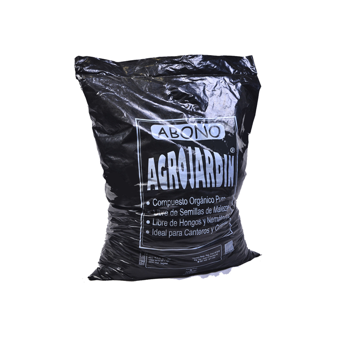 Abono para jardín orgánico en paquete Agrojardín 500 gramos