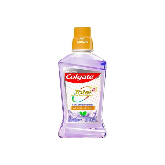 Enjuague bucal total 12 anti sarro Colgate 500 ml