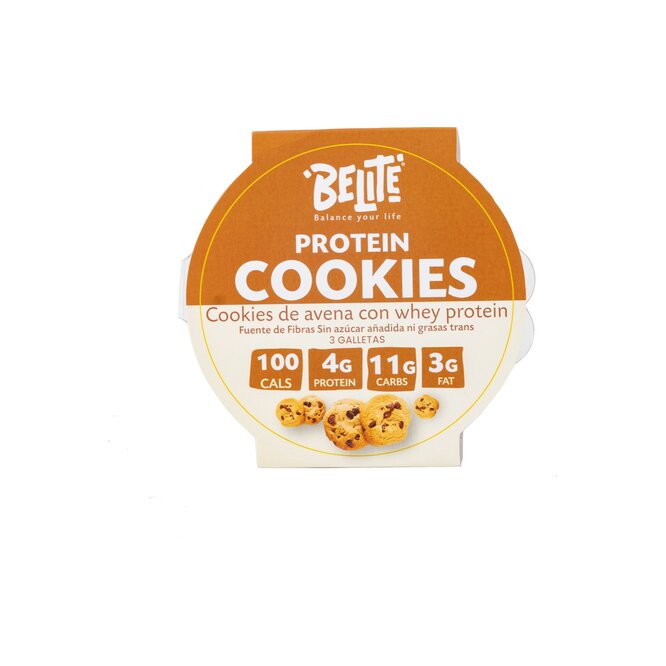 COOKIES DE AVENA PROTEICAS BELITE PAQ