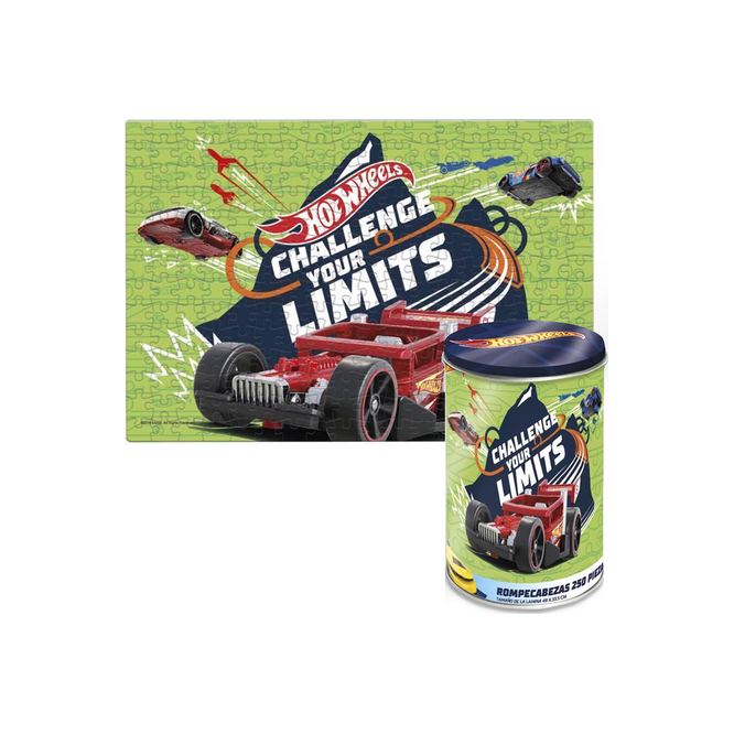 ROMPECABEZAS RONDA HOTWHEELS 250 PIEZAS