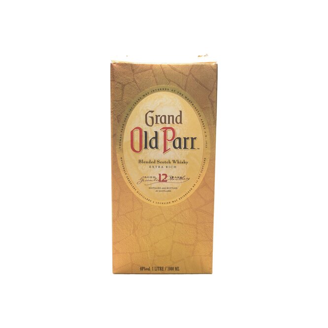 Whisky 12 años con caja Old Parr 1 litro