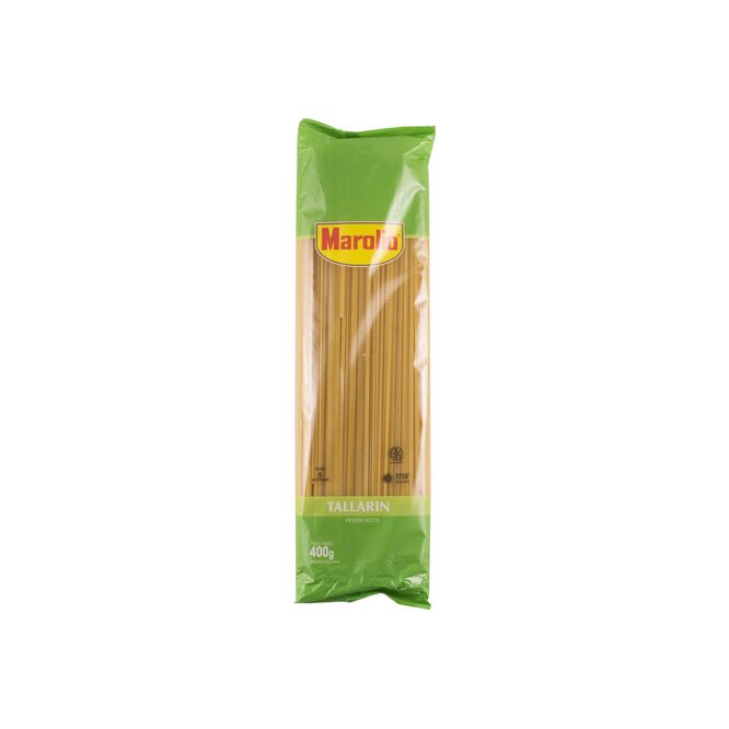 Fideos tallarín e n paquete Marolio 400 gramos