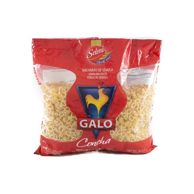 FIDEOS GALO DE SEMOLA CONCHA 500GR