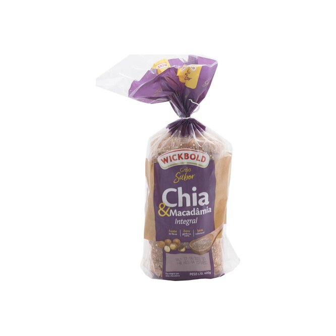 PAN SANDW INTEG CHIA/MACAD 400G WICKBOL