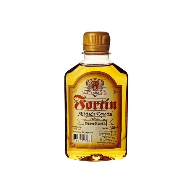 Caña añejada especial Fortín 200 ml