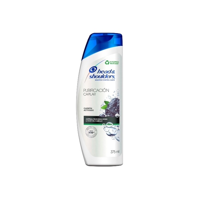 Shampoo purificación capilar head & shoulders 375 ml