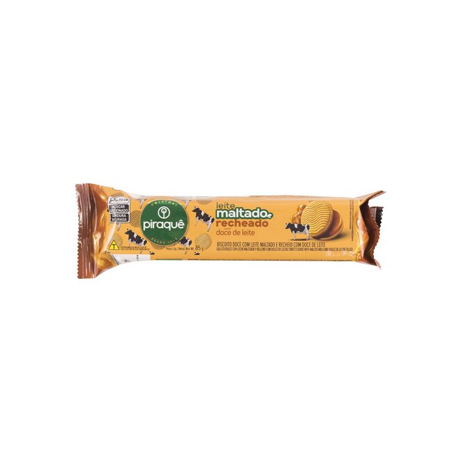 Galletita con relleno dulce de leche Paraqué 85 gramos