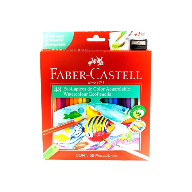 LAPIZ DE COLOR ACUAR 1202 48UN ECO C/SAC