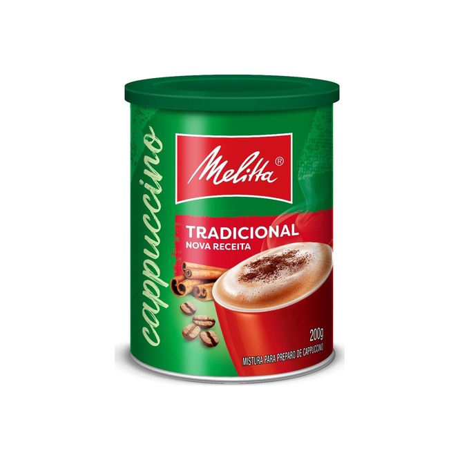Café Cappuccino Tradicional Melitta 200 gramos