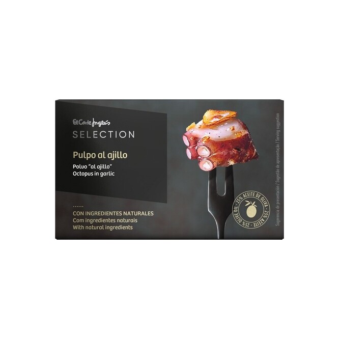 PULPO AL AJILLO EN ACEITE/OLIVA 72GR ECI