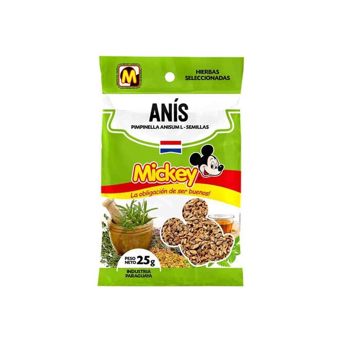 Anís español Mickey 25 gramos