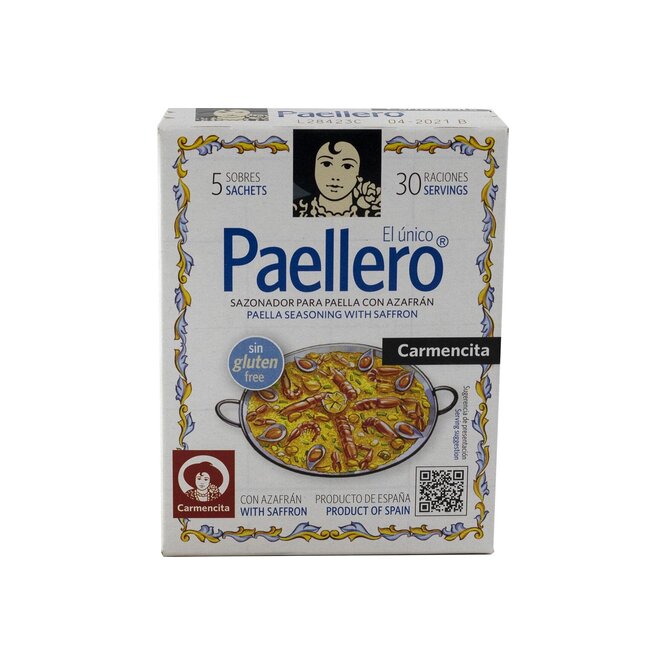 Sazonador para paella en caja Carmencita 20 gramos
