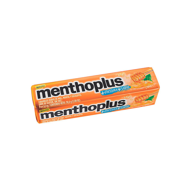 Caramelos miel Menthoplus 29,4 gramos