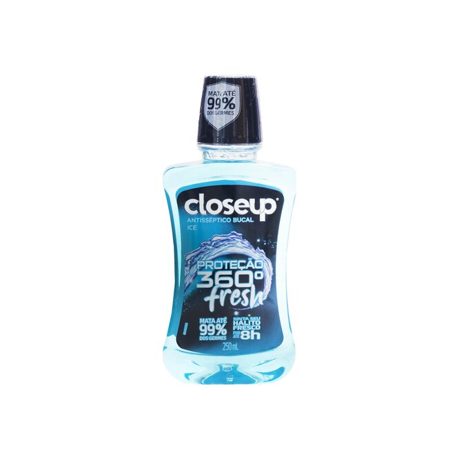 Antiséptico bucal 360 ice fresh Close up 250 ml