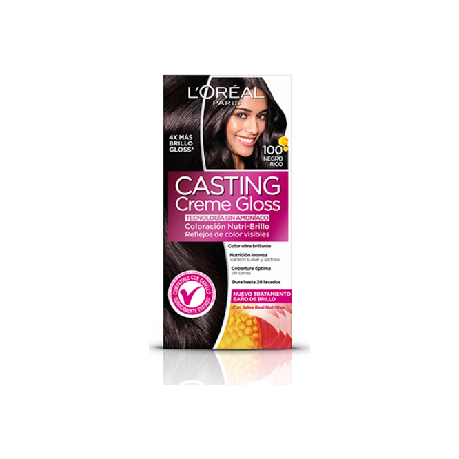 Tinte para cabello Casting Creme Gloss Nro. 100 L’Oreal 152,5 ml