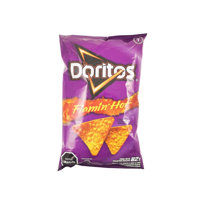 Snack de maíz sabor barbacoa picante Doritos 82 gramos