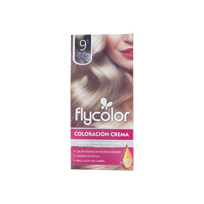 TINTE FLY COLOR RUB MUY CLARO CENIZA 9.1