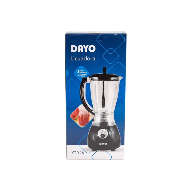 Licuadora 4 velocidades caja Dayo