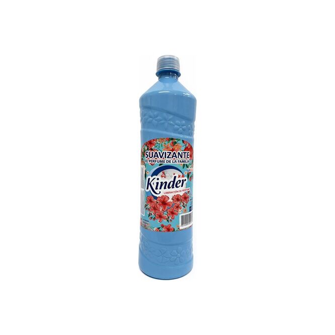 Suavizante para Ropa Liberación de Perfume en botella descartable Kínder 950 ml