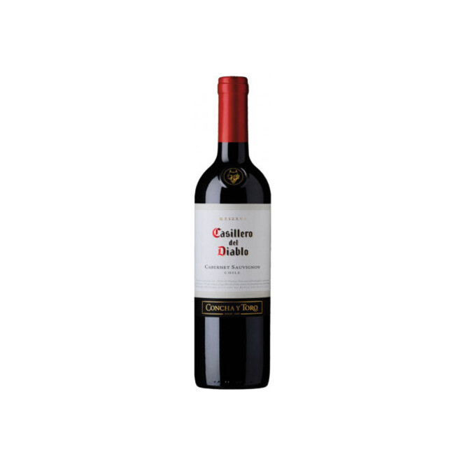 Vino tinto Cabernet Sauvignon Casillero del Diablo 750 ml