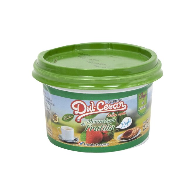 Mermelada light de frutilla Dulcesar 230 gramos