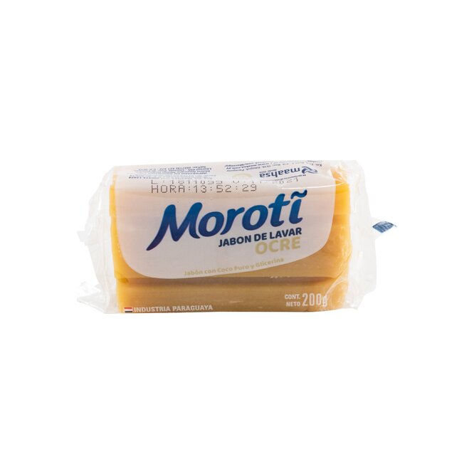 Jabón para lavar con glicerina en pan Morotí 200 gramos