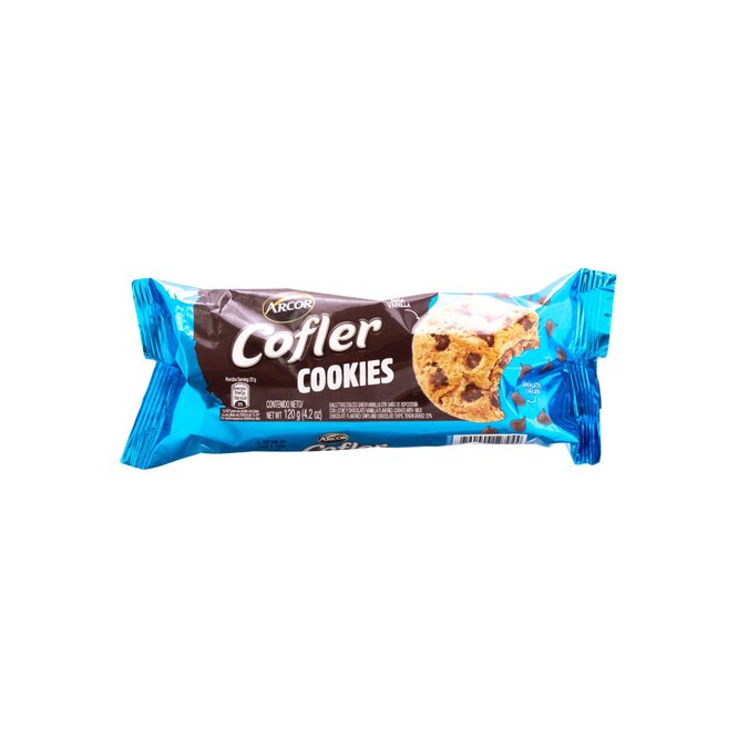 Galletitas cookies con chips de chocolate Cofler 120 gramos