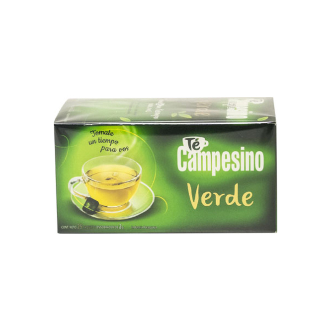 Té verde sacos Campesino 10 unidades