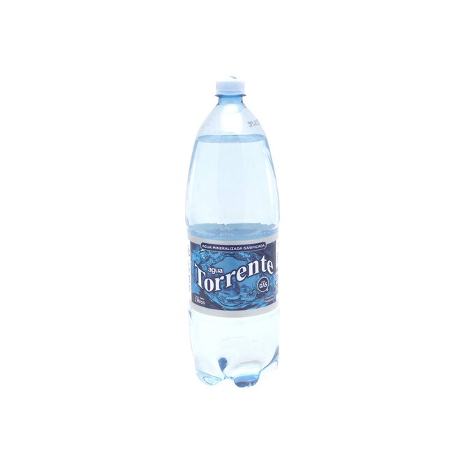 Agua mineral con gas Torrente 2 litros