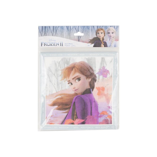 SERVILLETAS DCUMPLEAÑOS FROZEN II 12UN