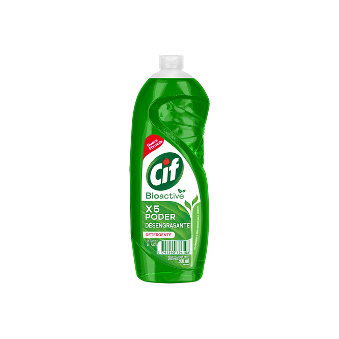 Detergente bioactive Lima Cif 300 ml