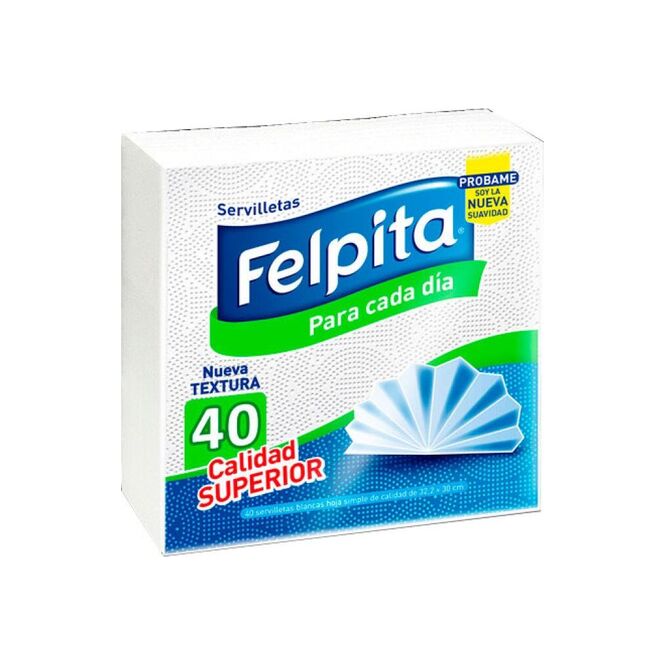 Servilletas innovadoras Felpita 40 unidades