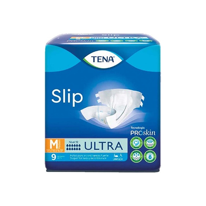 PAÑAL P/ADULT TENA SLIP MED 9UN